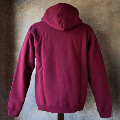 DELUXEWARE_SPZ-00_FULLZIP PARKA PLAIN_CRIMSON RED