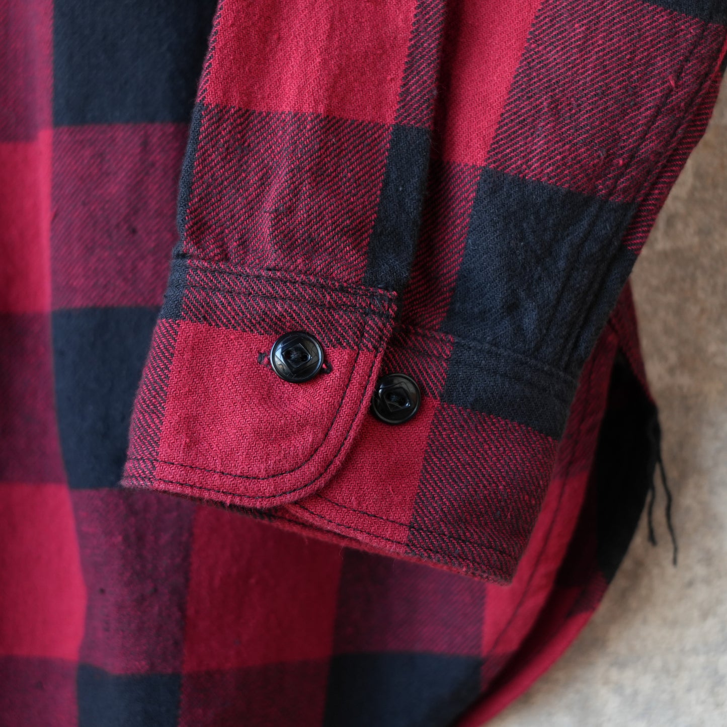 WORKERS_Outdoor Deluxe Shirt_OpenFront_Baffalo Check_Red
