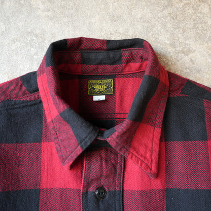 WORKERS_Outdoor Deluxe Shirt_Pullover_Baffalo Check_Red