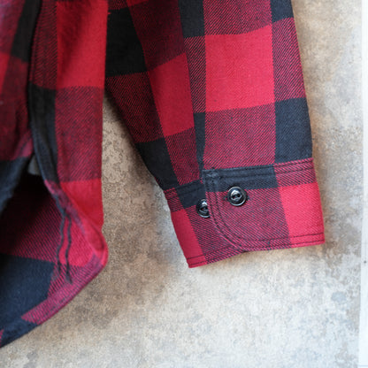 WORKERS_Outdoor Deluxe Shirt_Pullover_Baffalo Check_Red