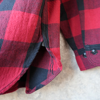 WORKERS_Outdoor Deluxe Shirt_Pullover_Baffalo Check_Red