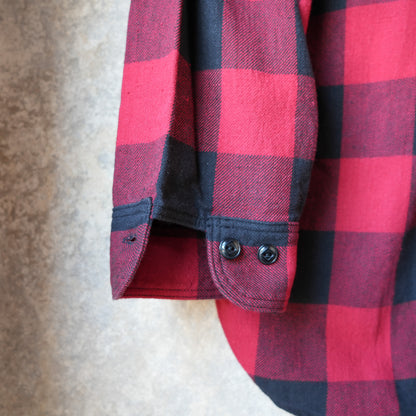 WORKERS_Outdoor Deluxe Shirt_Pullover_Baffalo Check_Red