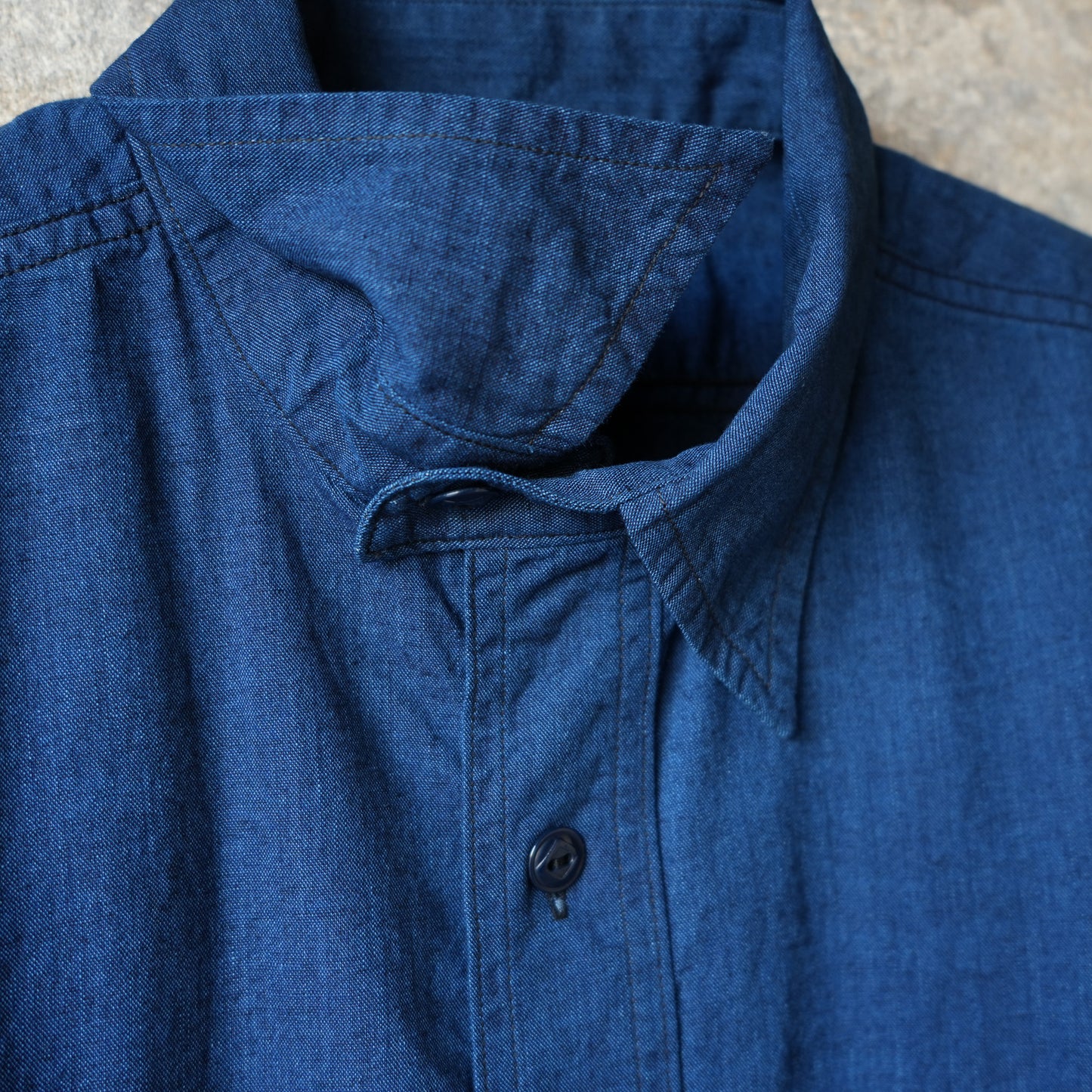 WORKERS_Outdoor Deluxe Shirt_Indigo Beta Chambray