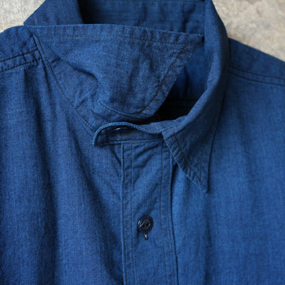 WORKERS_Outdoor Deluxe Shirt_Indigo Beta Chambray