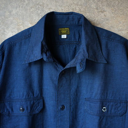 WORKERS_Outdoor Deluxe Shirt_Indigo Beta Chambray