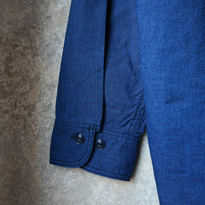 WORKERS_Outdoor Deluxe Shirt_Indigo Beta Chambray