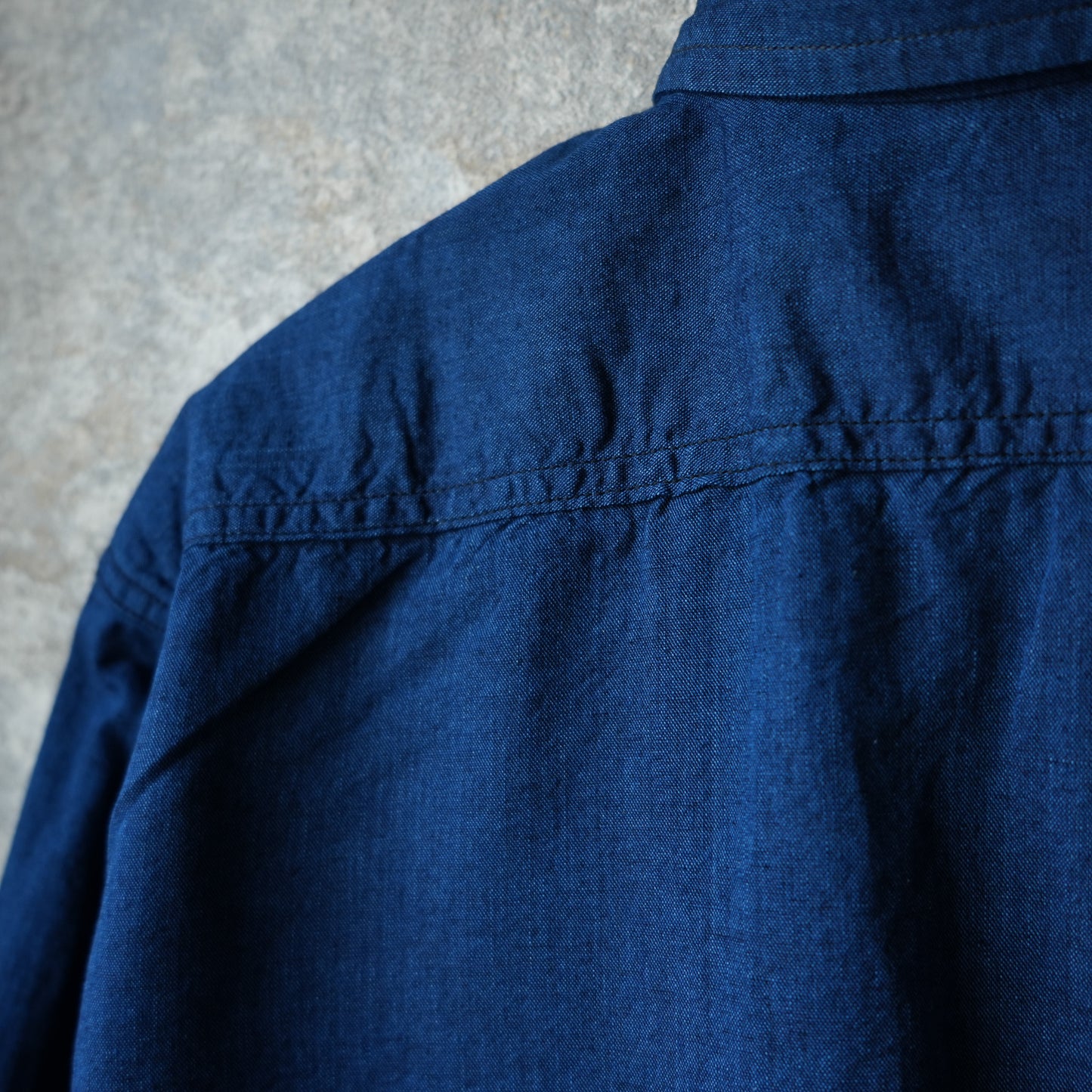 WORKERS_Outdoor Deluxe Shirt_Indigo Beta Chambray