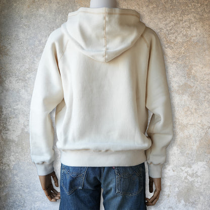 LOOP＆WEFT_LCS 1009_SUPER FLUFFY KNIT RAGLAN AFTER HOODIE_ANTIQUE IVORY