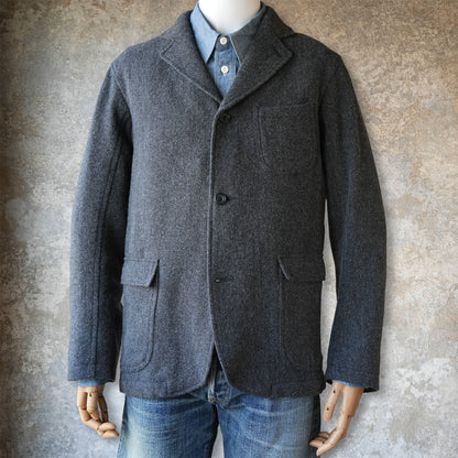 WORKERS_Lounge Jacket_Wool Cotton Tweed