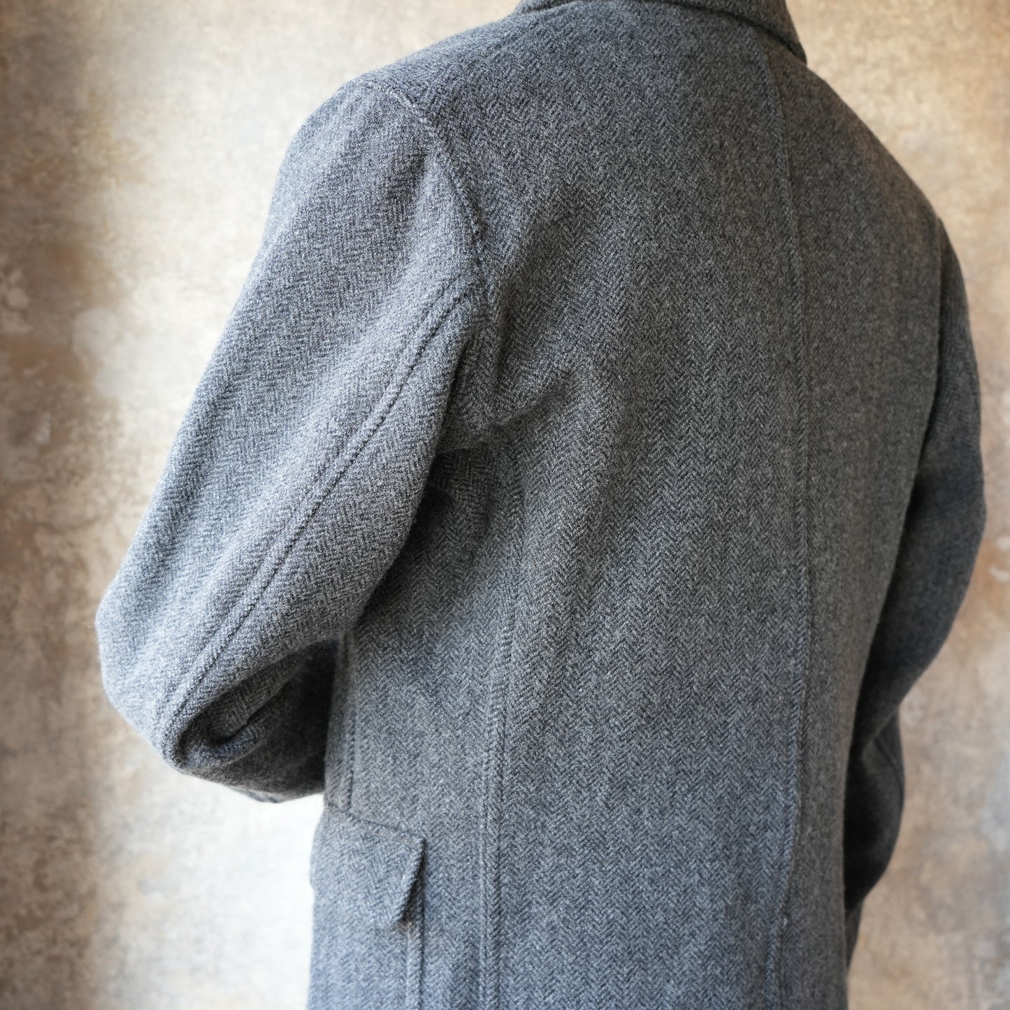 WORKERS_Lounge Jacket_Wool Cotton Tweed