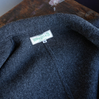 WORKERS_Lounge Jacket_Wool Cotton Tweed