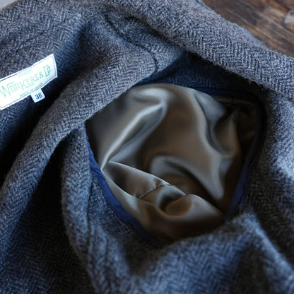WORKERS_Lounge Jacket_Wool Cotton Tweed