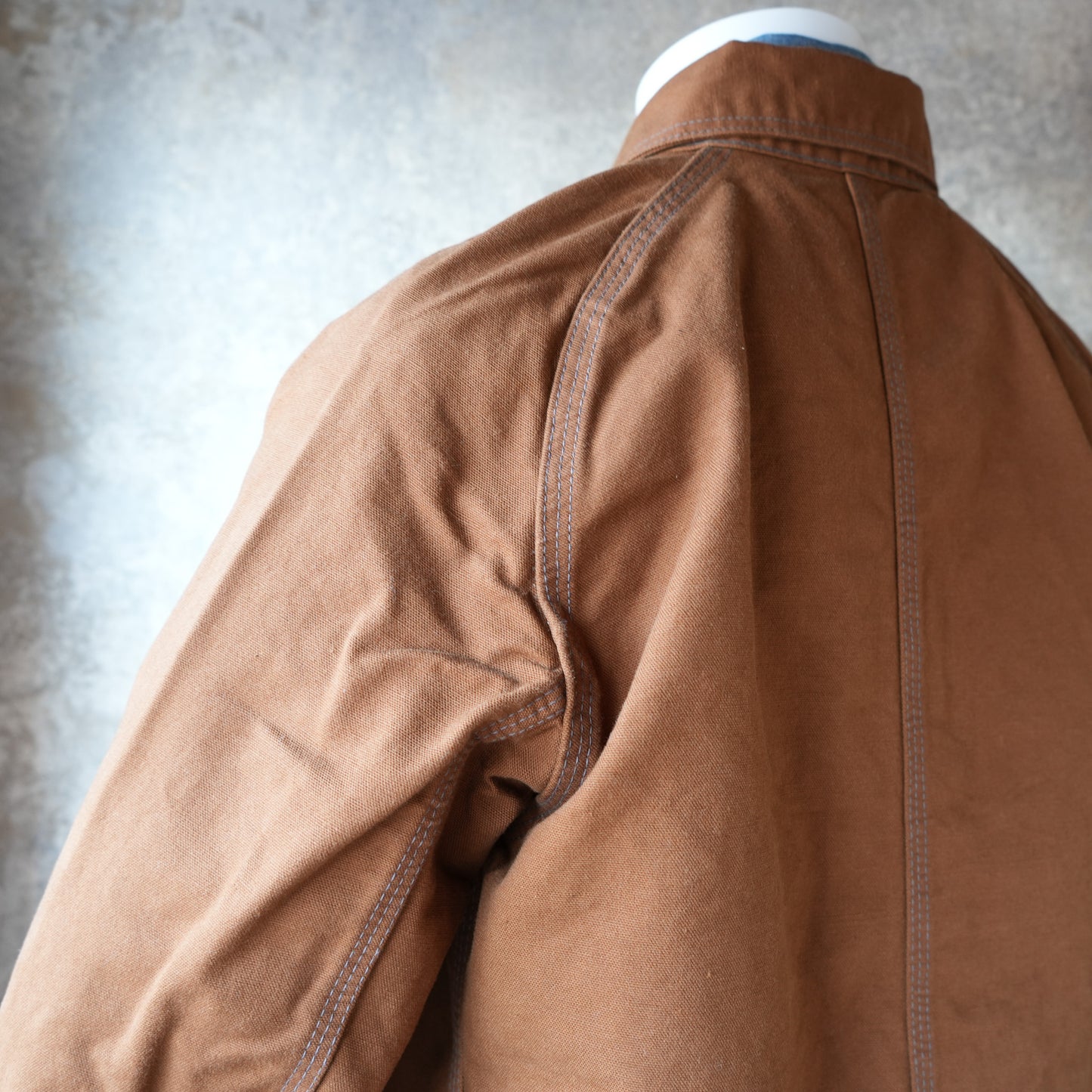 TCB_Cat Head Jacket_Brown Canvas