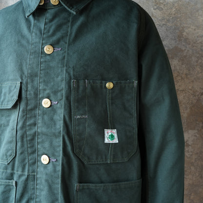 TCB_Cat Head Jacket_Green Canvas