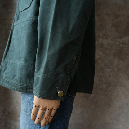TCB_Cat Head Jacket_Green Canvas