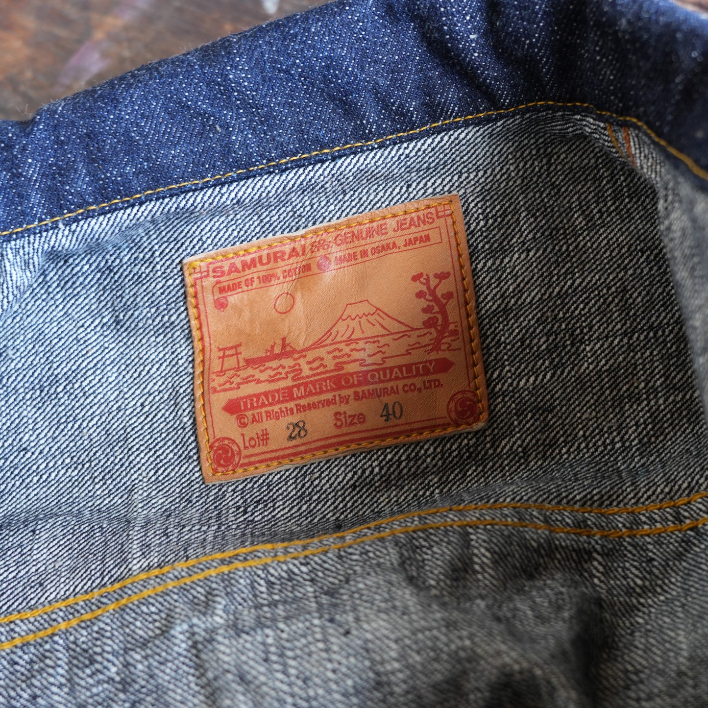 SAMURAIJEANS_S0555VX_デニムジャケット WWII Type