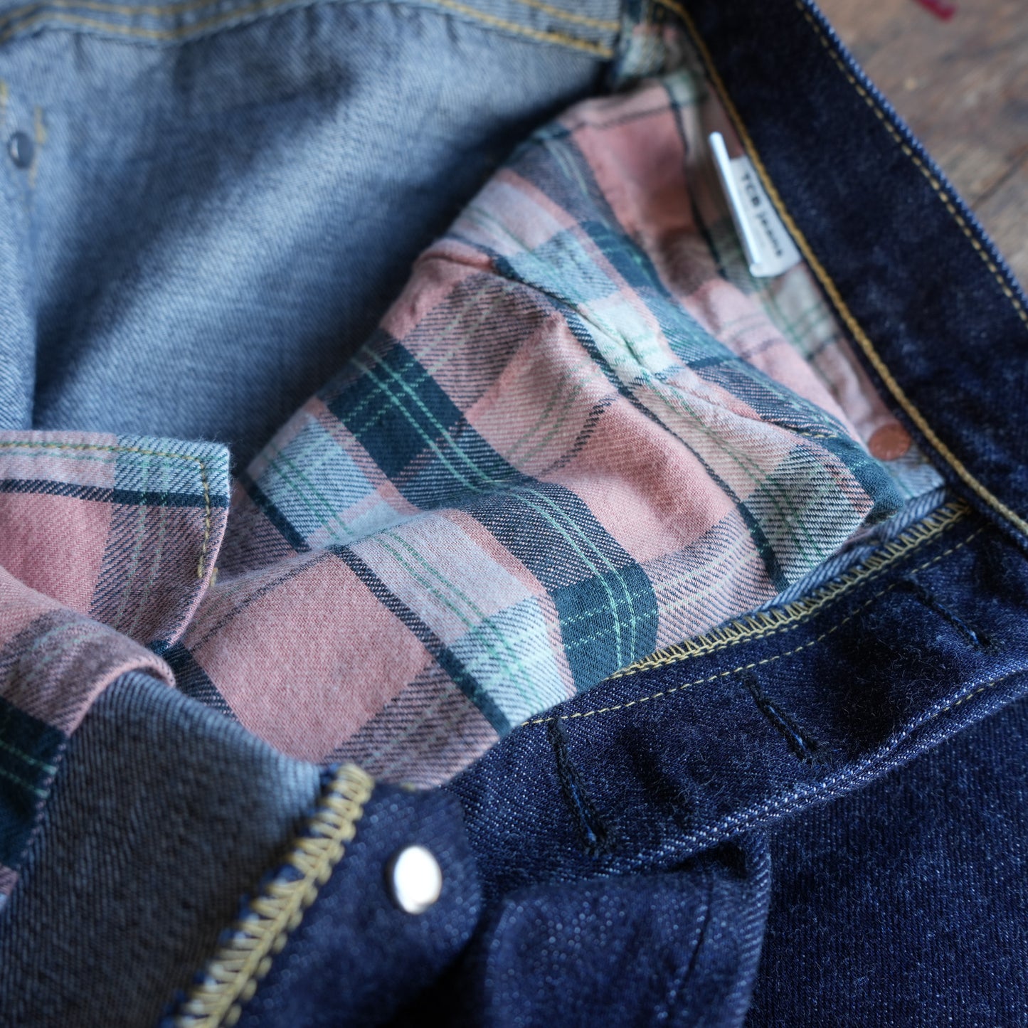 TCB Jeans_Late S40's Jeans 13.5oz_Indigo Tab