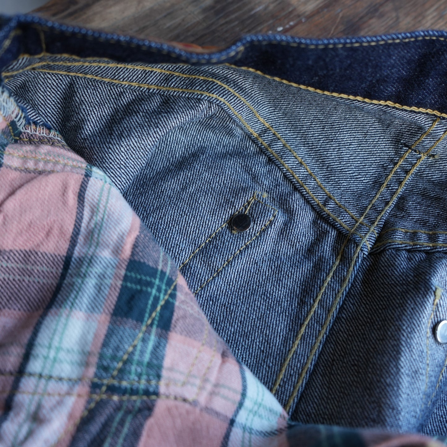 TCB Jeans_Late S40's Jeans 13.5oz_Indigo Tab