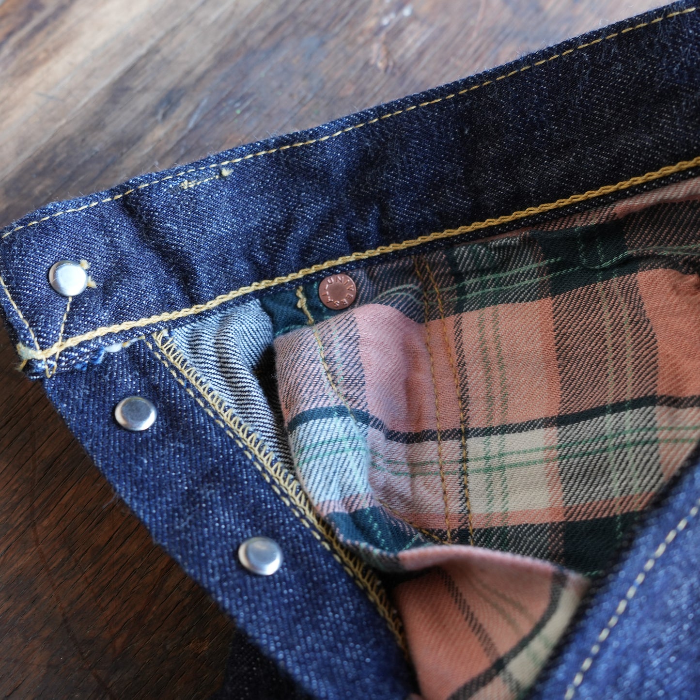 TCB Jeans_Late S40's Jeans 13.5oz_Indigo Tab