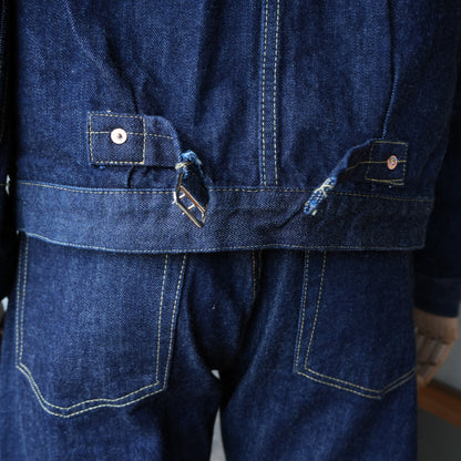 TCB Jeans_Late S40's Jacket 13.5oz_Indigo Tab