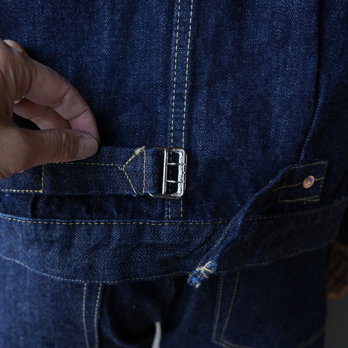 TCB Jeans_Late S40's Jacket 13.5oz_Indigo Tab