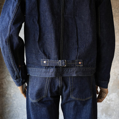 TCB Jeans_Late S40's Jacket 13.5oz_Indigo Tab
