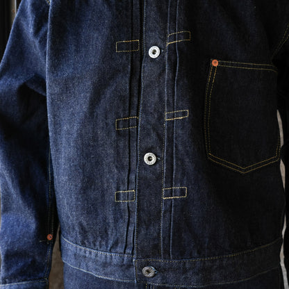 TCB Jeans_Late S40's Jacket 13.5oz_Indigo Tab