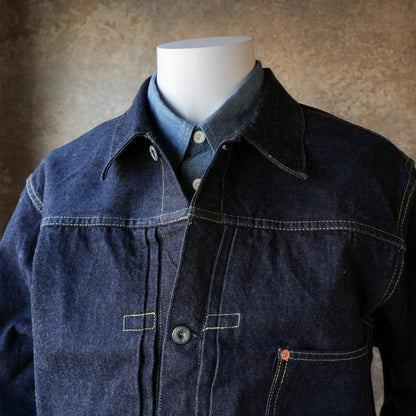 TCB Jeans_Late S40's Jacket 13.5oz_Indigo Tab