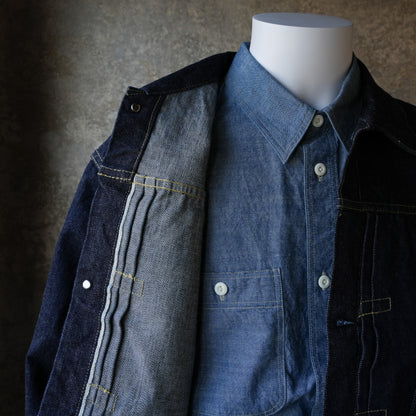 TCB Jeans_Late S40's Jacket 13.5oz_Indigo Tab