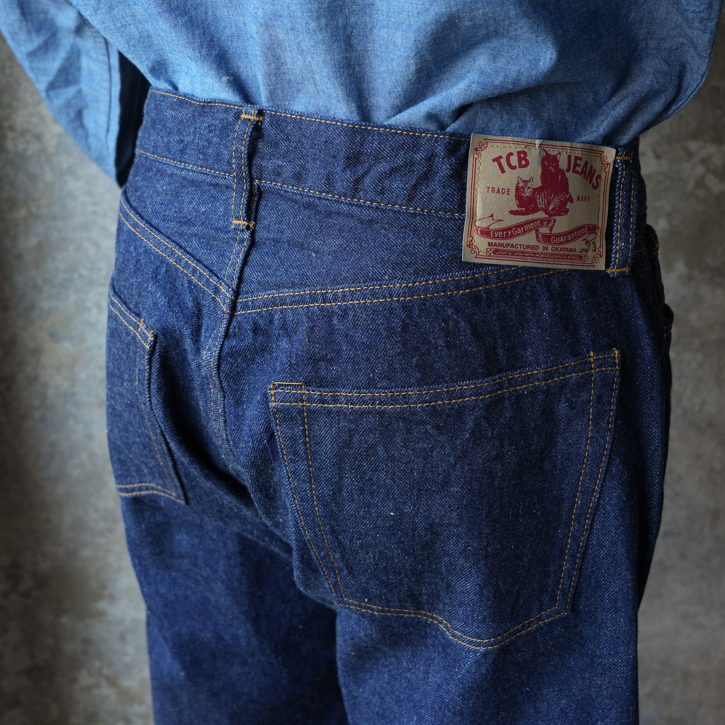 TCB Jeans_60's jeans 13oz