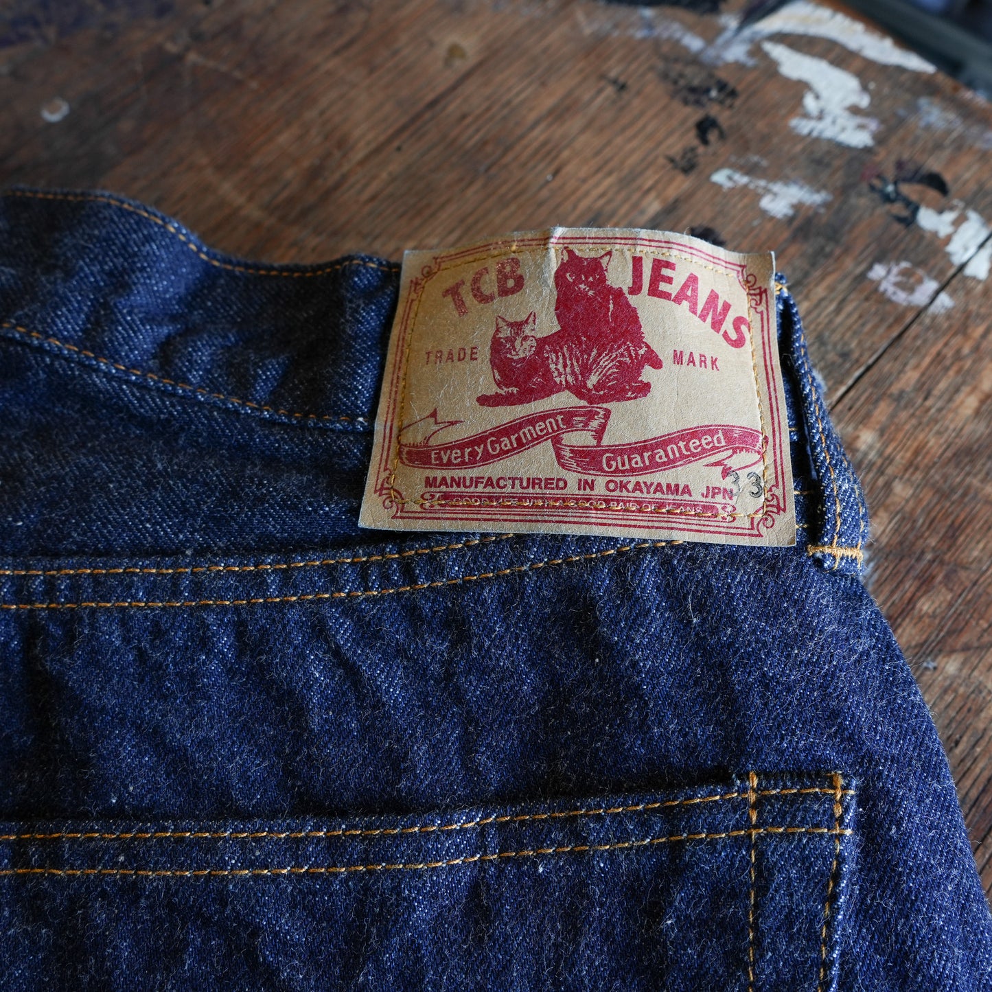 TCB Jeans_60's jeans 13oz