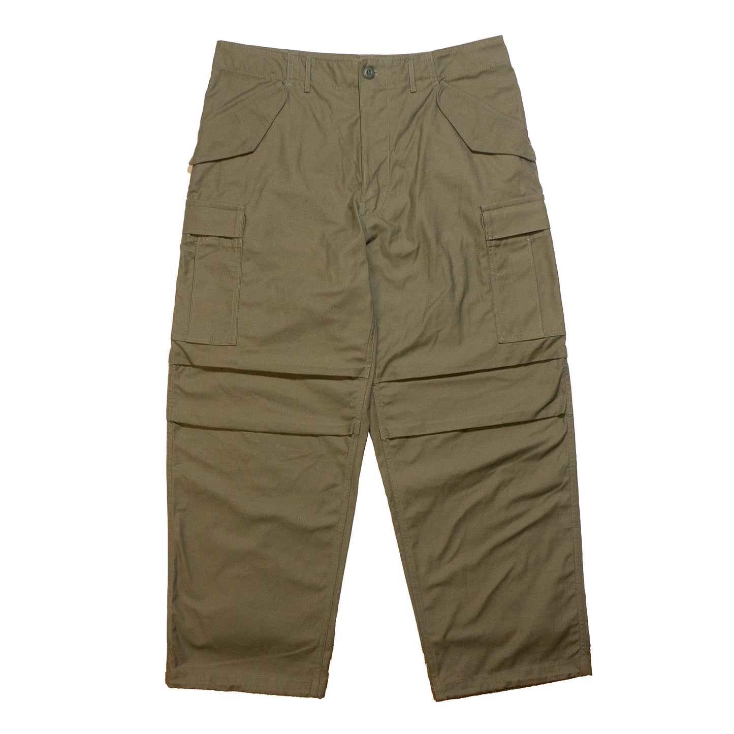 WORKERS_M65 Trousers, Cotton Nylon Sateen, OD (fade)