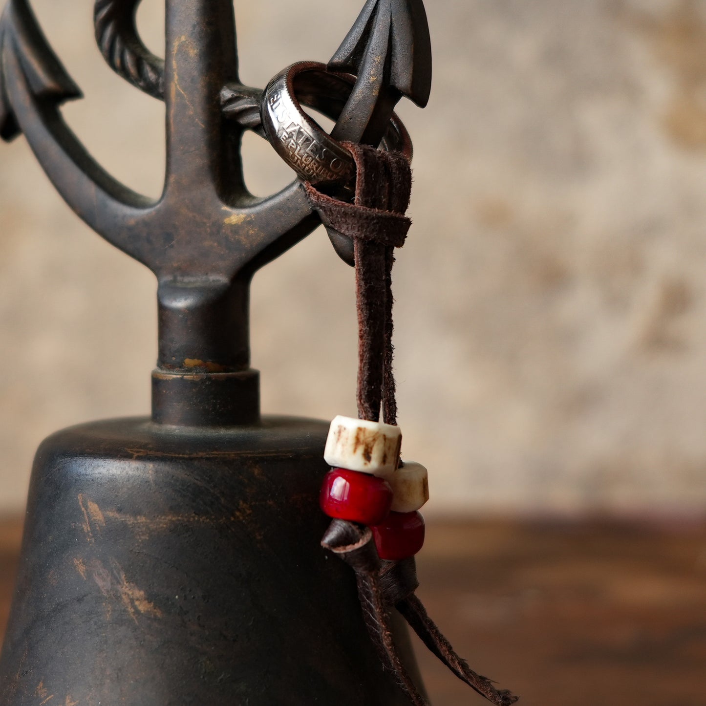 NIXON SUNDAY GOODS×SpiralDance_SCARF RING_RED