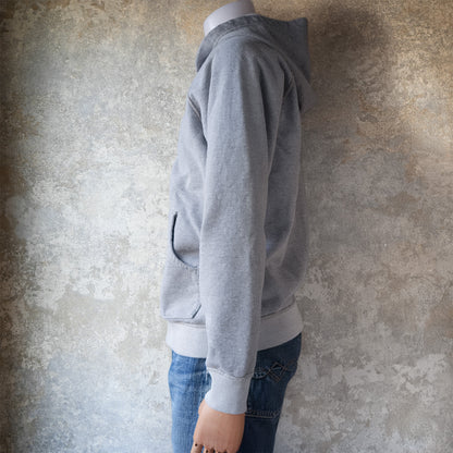 DELUXEWARE_SRZ-00_FULL-ZIP LIGHT PARKER_杢グレー