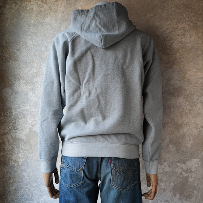 DELUXEWARE_SRZ-00_FULL-ZIP LIGHT PARKER_杢グレー