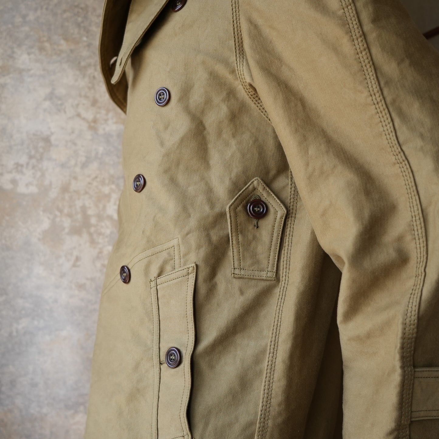DALEE'S＆CO_MJ3801_1938s MOTOR JACKET_KHAKI
