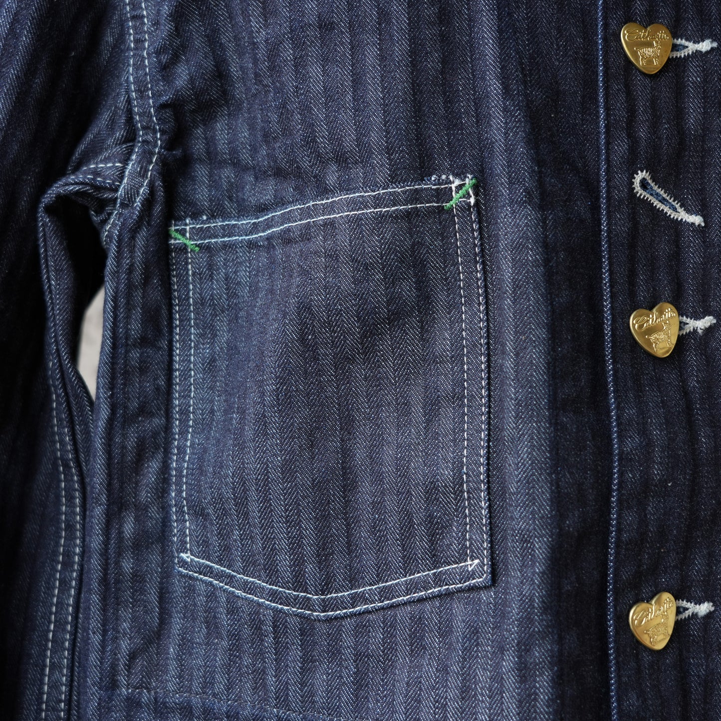 TCB Jeans_Cathartt Chore Coat Denim Herringbone