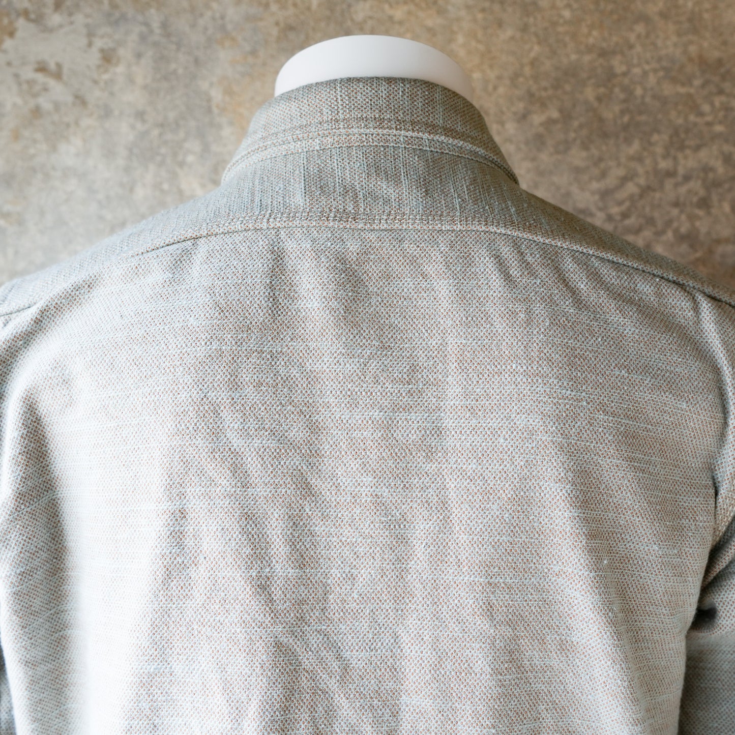 SAMURAI JEANS_SMN25-01_無地ネルシャツ_Blue