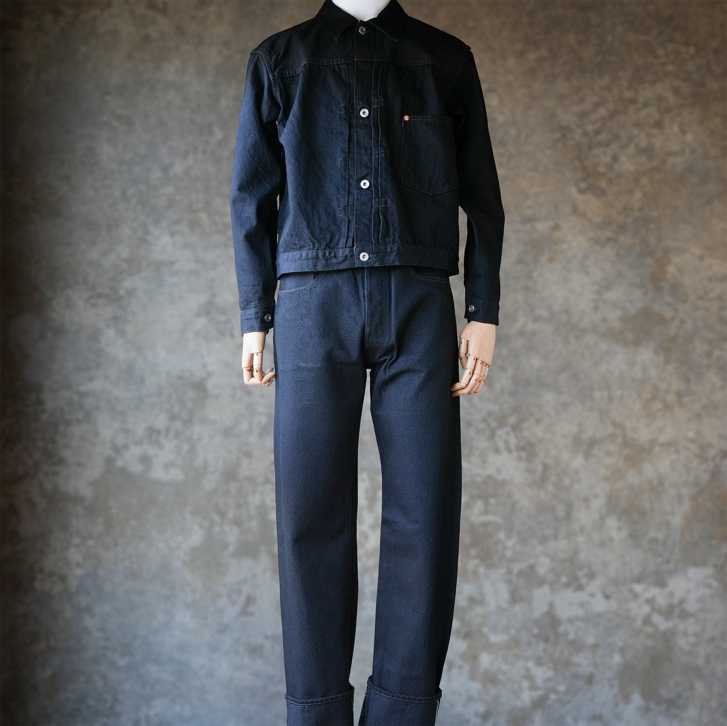 TCB Jeans_Late S40's Jeans BKBK_Indigo TAB