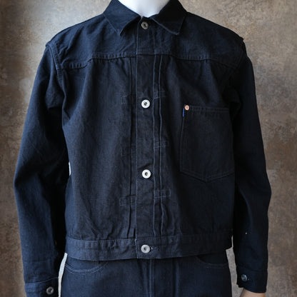 TCB jeans_Late S40's Jacket BKBK_indigo TAB