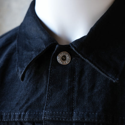 TCB jeans_Late S40's Jacket BKBK_indigo TAB
