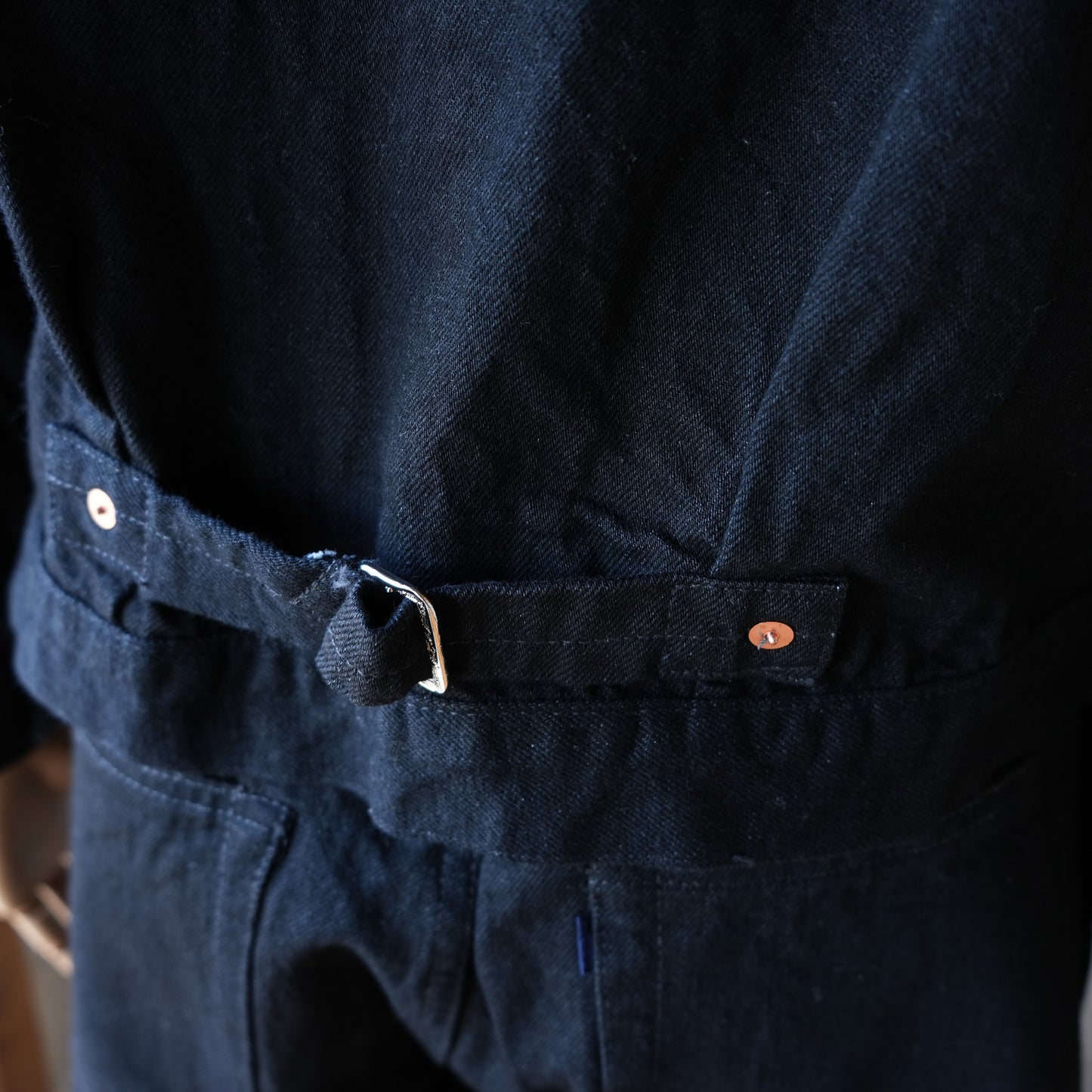 TCB jeans_Late S40's Jacket BKBK_indigo TAB