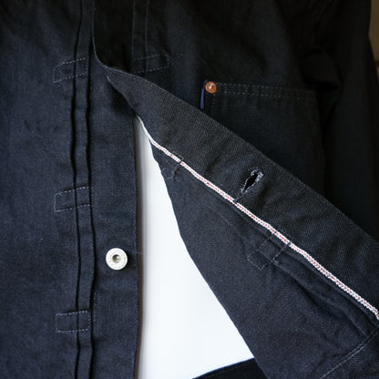 TCB jeans_Late S40's Jacket BKBK_indigo TAB