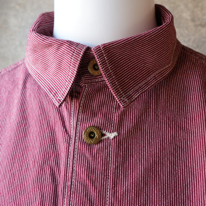 TCB Jeans_BLACK CAT JACKET Pin Check_RED