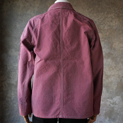 TCB Jeans_BLACK CAT JACKET Pin Check_RED