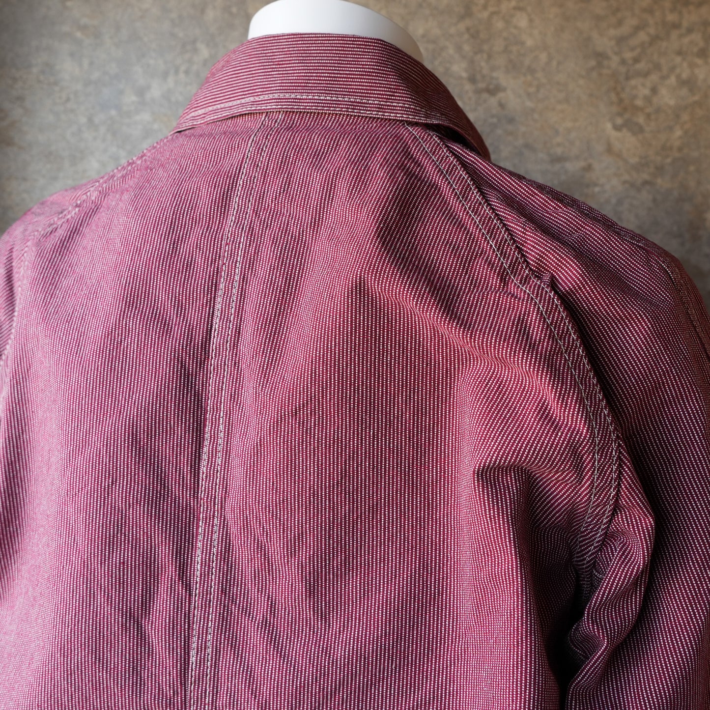 TCB Jeans_BLACK CAT JACKET Pin Check_RED