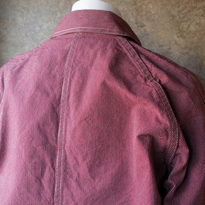 TCB Jeans_BLACK CAT JACKET Pin Check_RED