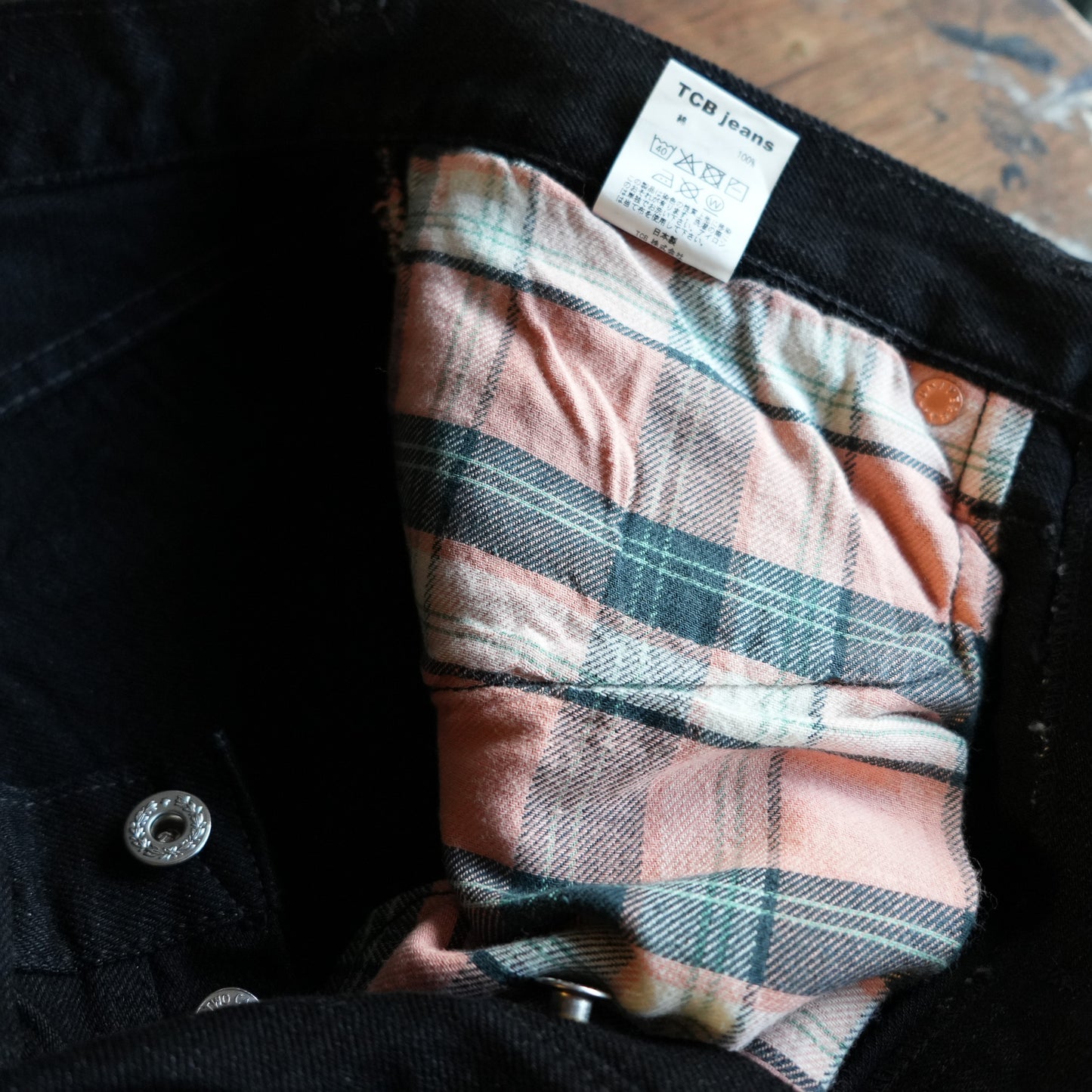 TCB Jeans_Late S40's Jeans BKBK_Indigo TAB