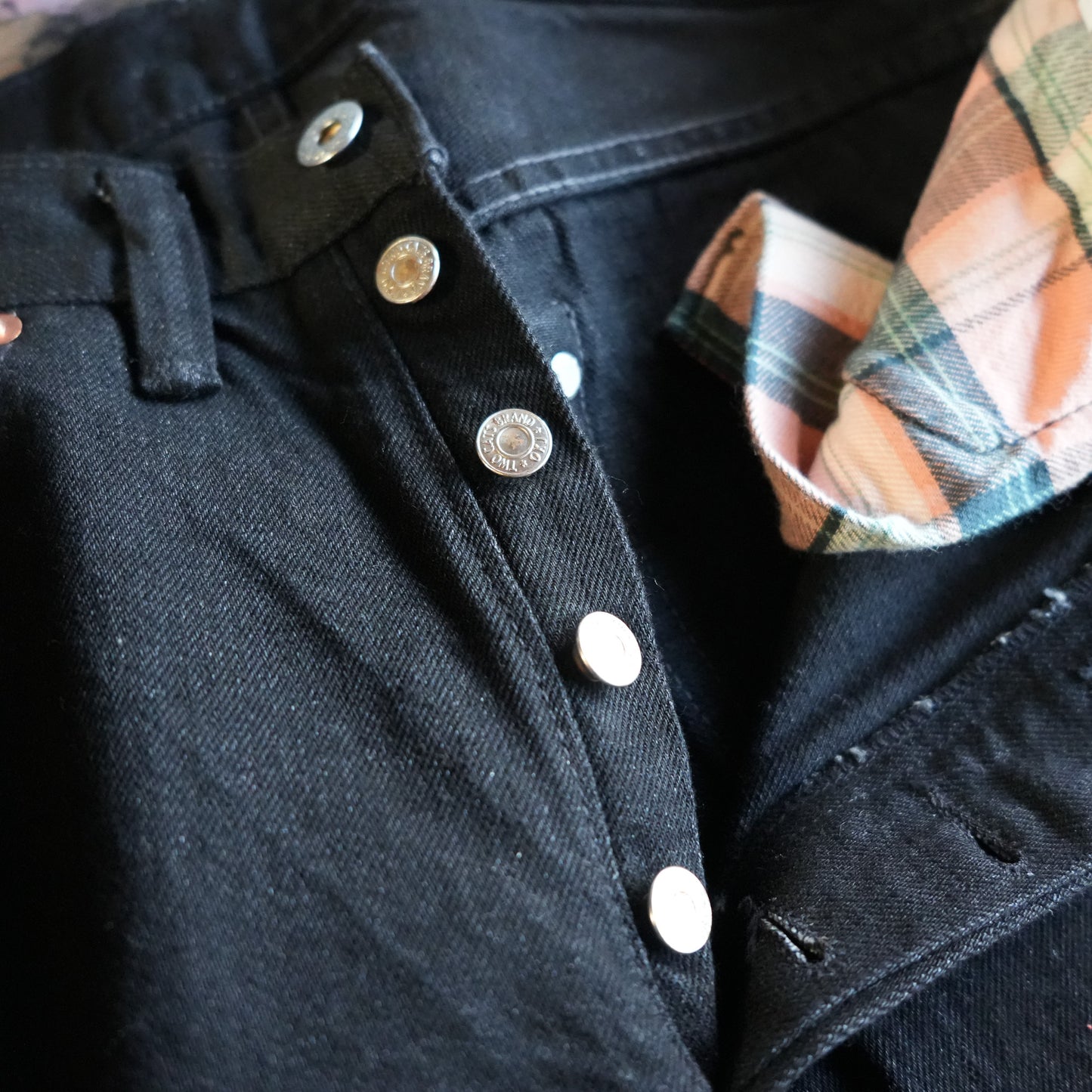 TCB jeans_Late S40's Jacket BKBK_indigo TAB