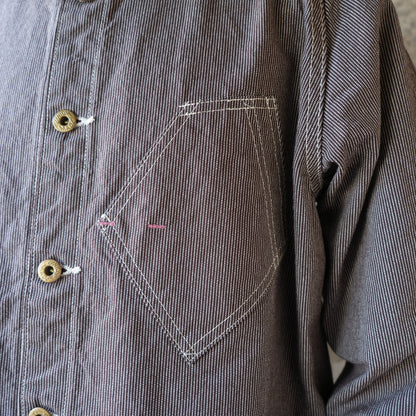 TCB Jeans_BLACK CAT JACKET Pin Check_BROWN
